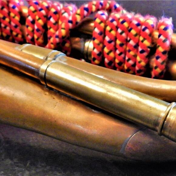 Excellent Shape Royal Welsh Fusiliers 23rd Regiment Bugle ~WW1 Museum Quality - Picture 7 of 13